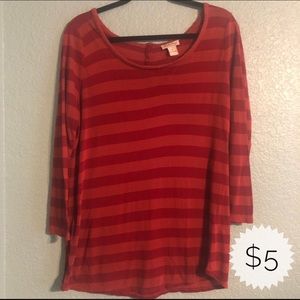 Lucky Brand Striped Long Sleeve Shirt